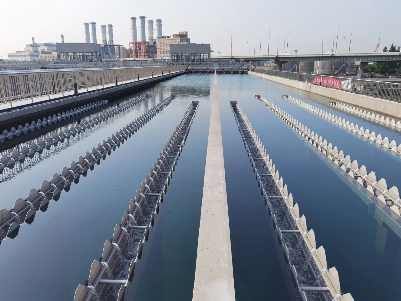 J9游戏水务制水公司闸北水厂改建工程具备通水条件